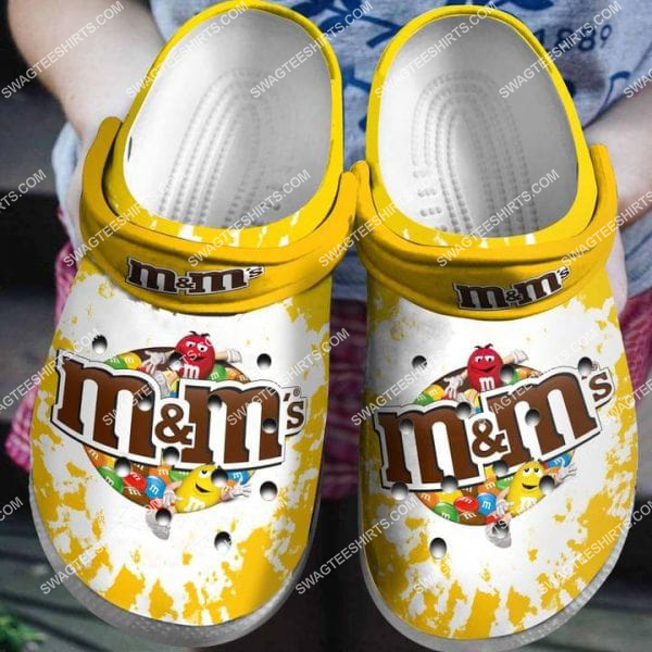 m and m candy chocolate all over printed crocs 1 Copy1