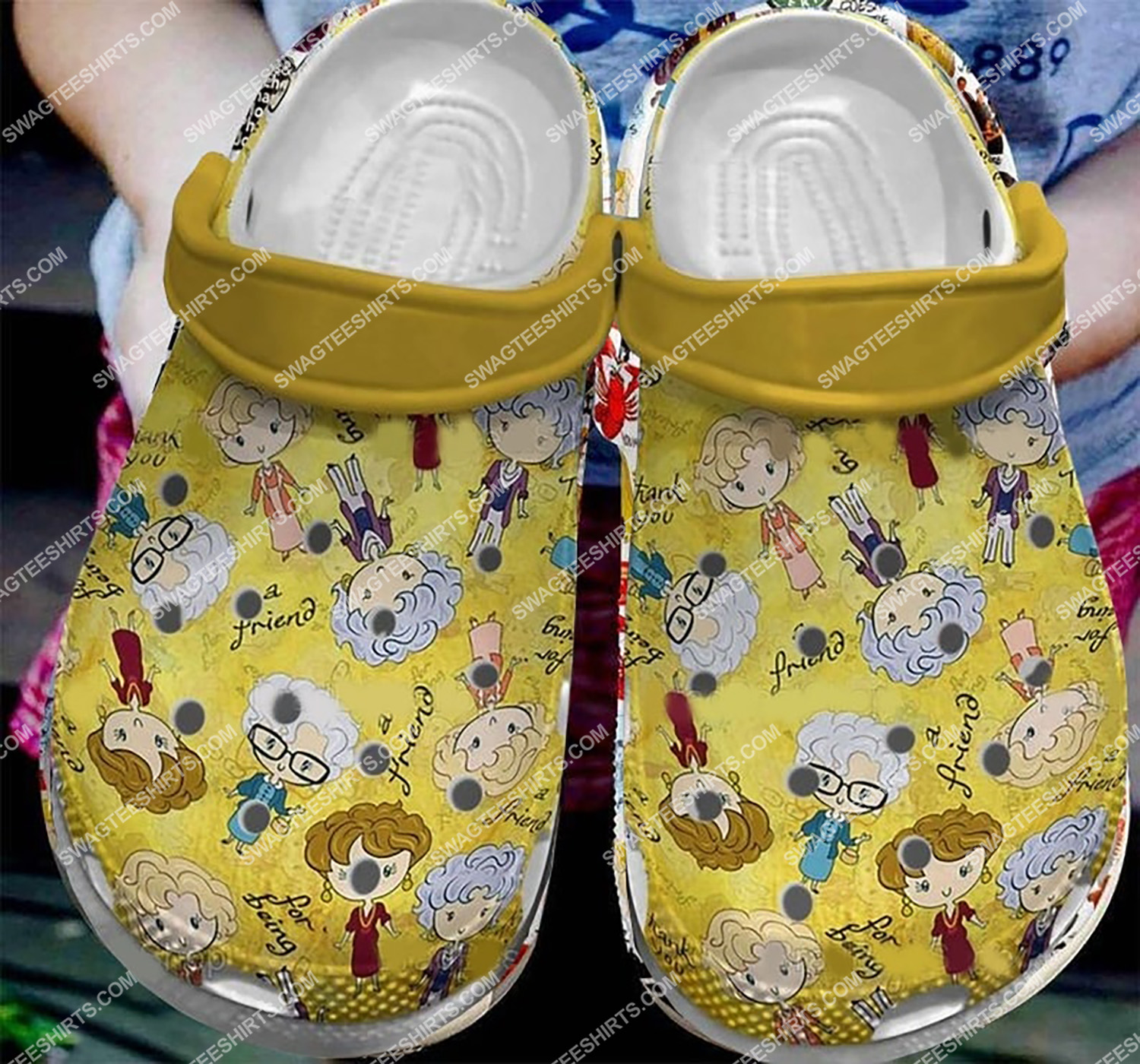 [special edition] the golden girls movie all over printed crocs – maria