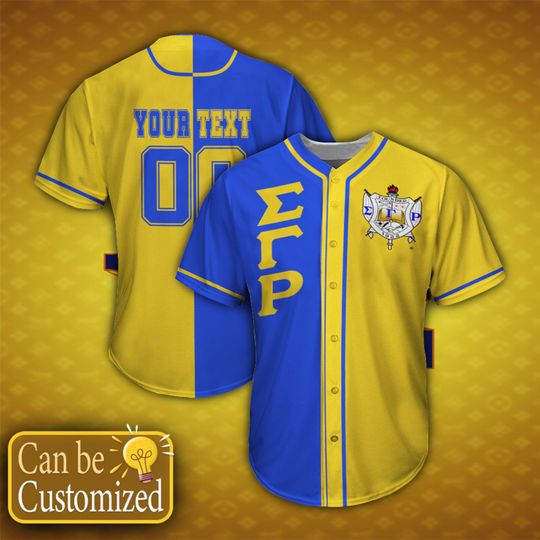 14 Sigma Gamma Rho Personalized custom name Baseball Jersey shirt 1