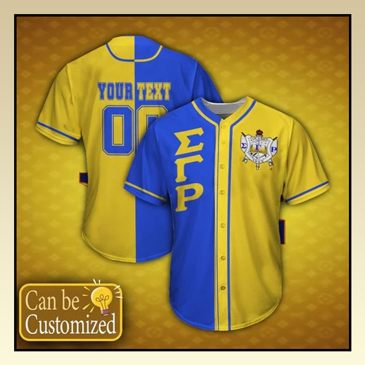 14 Sigma Gamma Rho Personalized custom name Baseball Jersey shirt 3