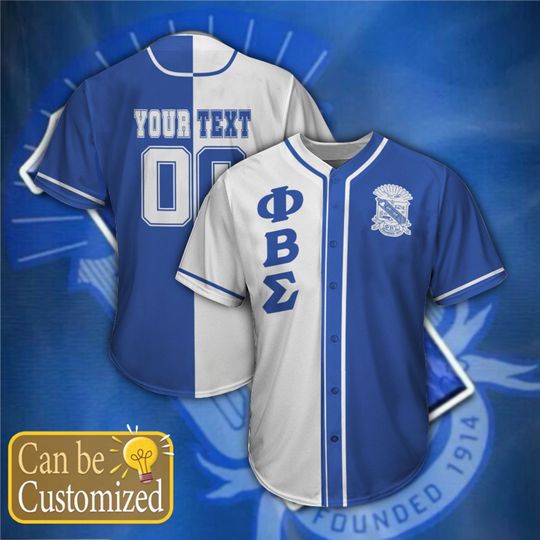 Phi Beta Sigma Personalized Baseball Jersey shirt – LIMITED EDITION