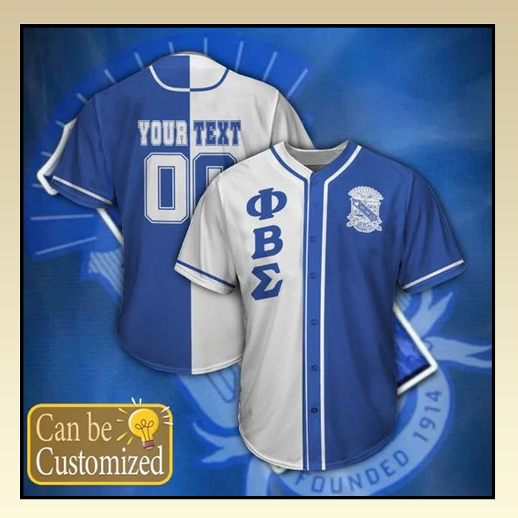 17 Phi Beta Sigma Personalized Baseball Jersey shirt 3