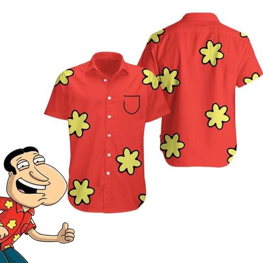 20 Glenn Quagmire Family Guy Hawaiian Shirt and Short 1