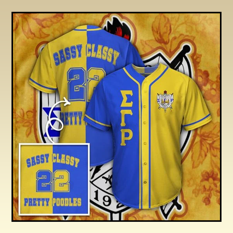 21 Sigma Gamma Rho Unisex Baseball Jersey shirt 3