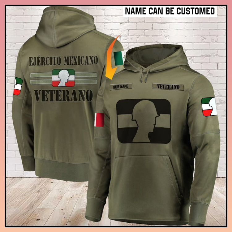 25 Ejercito Mexicano Veterano all over print 3d Hoodie 2