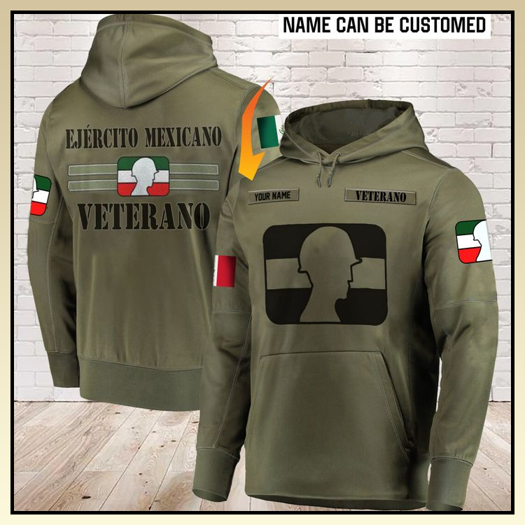 25 Ejercito Mexicano Veterano all over print 3d Hoodie 3