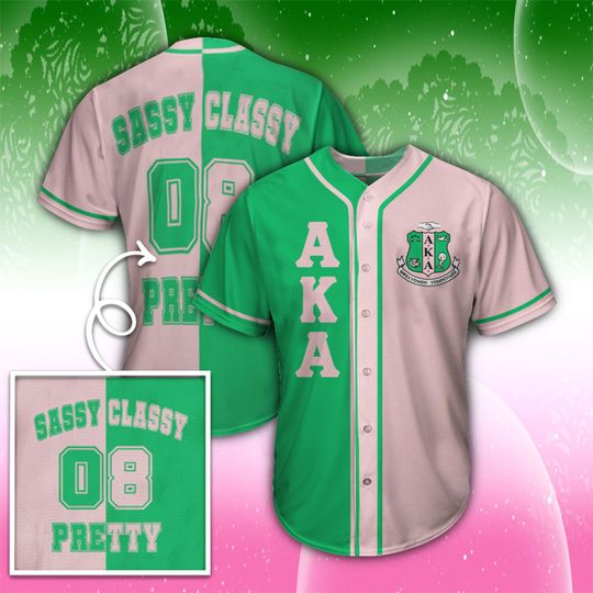 Alpha Kappa Alpha Unisex Baseball Jersey shirt – LIMITED EDITION