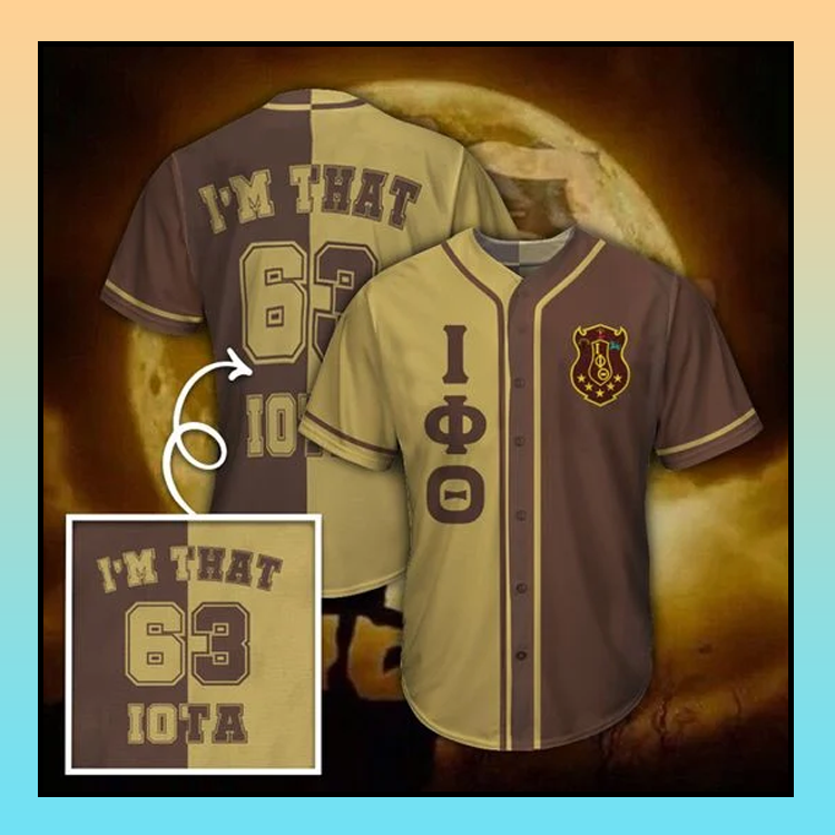 28 Iota Phi Theta Baseball Jersey shirt 3