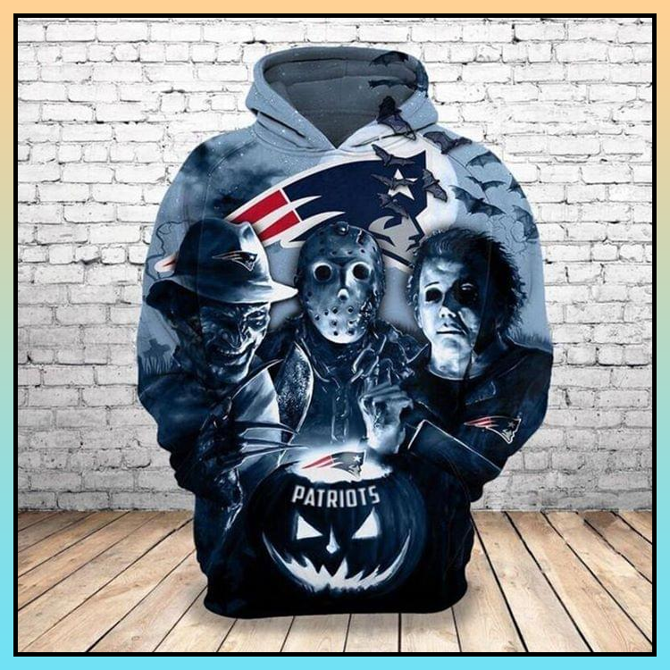 29 Horror Movies New England Patriot all over print 3d hoodie 2