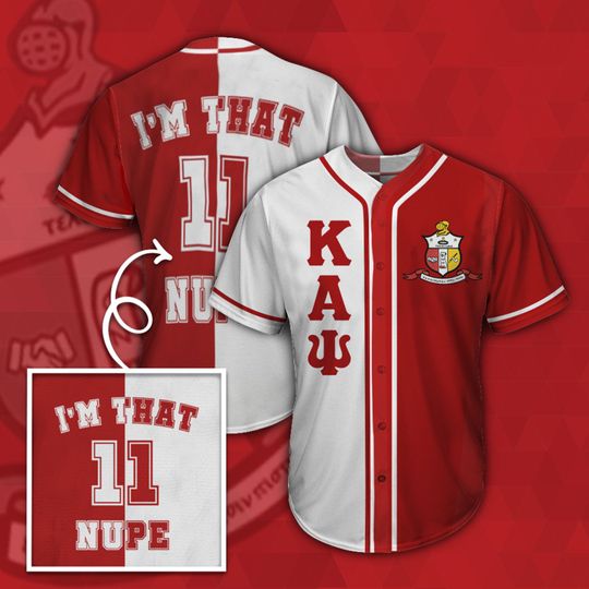 30 Kappa Alpha Psi Baseball Jersey shirt 1
