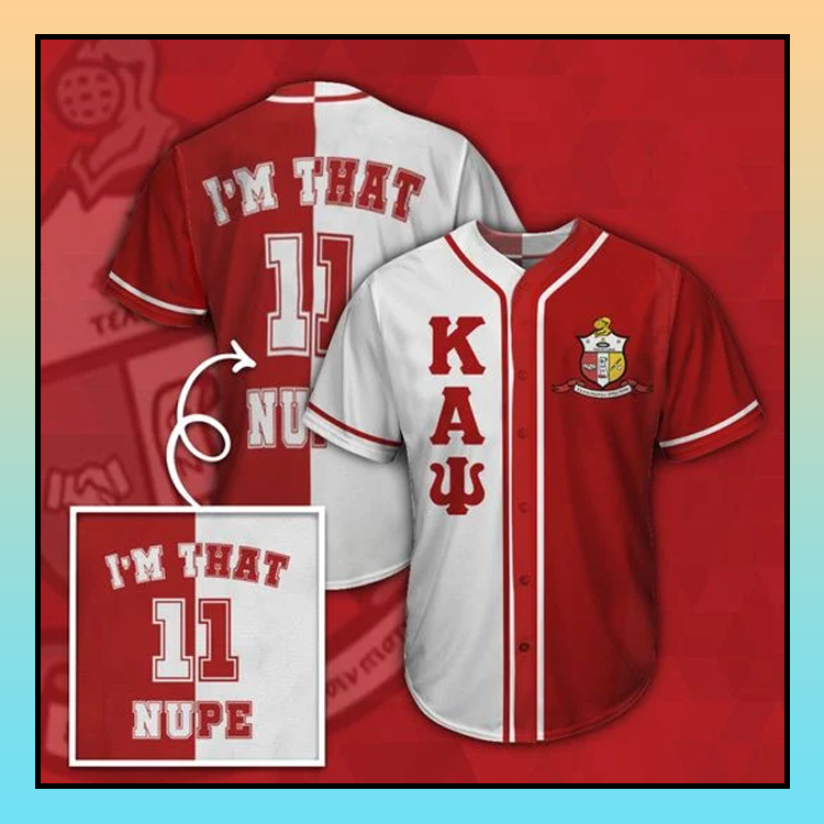 30 Kappa Alpha Psi Baseball Jersey shirt 3