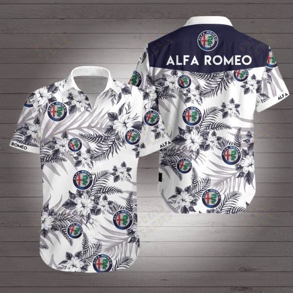 Alfa Romeo Racing F1 Hawaiian Shirt
