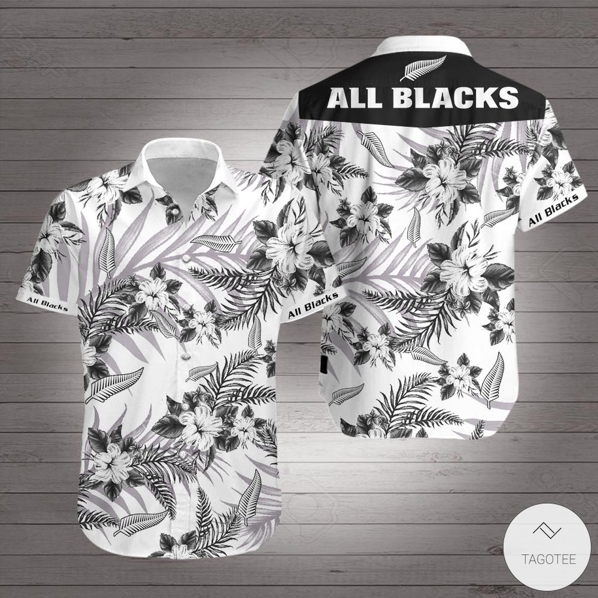 All Blacks Hawaiian Shirt – TAGOTEE
