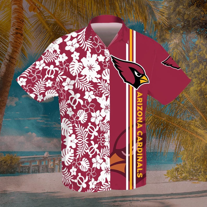 Arizona Cardinals Hawaiian Shirt Football Team Beach Shirt – Hothot 150621