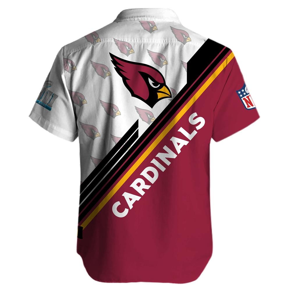 Arizona Cardinals Pattern Hawaiian Shirt 2