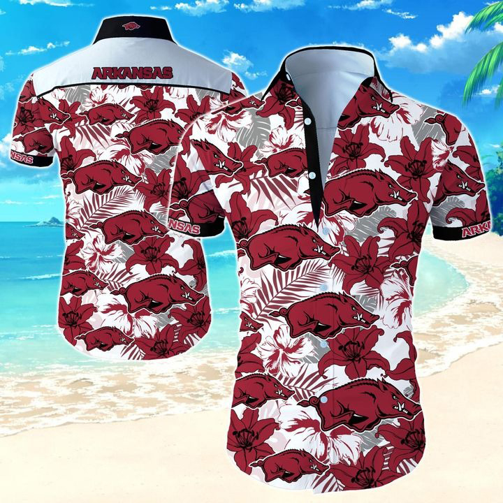 Arkansas Razorbacks NCAA Hawaiian Shirt