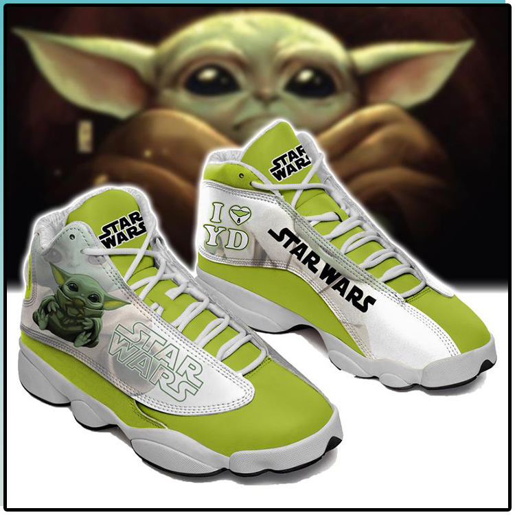 BABY YODA From STAR Wars Form AIR Jordan 13 Sneakers2