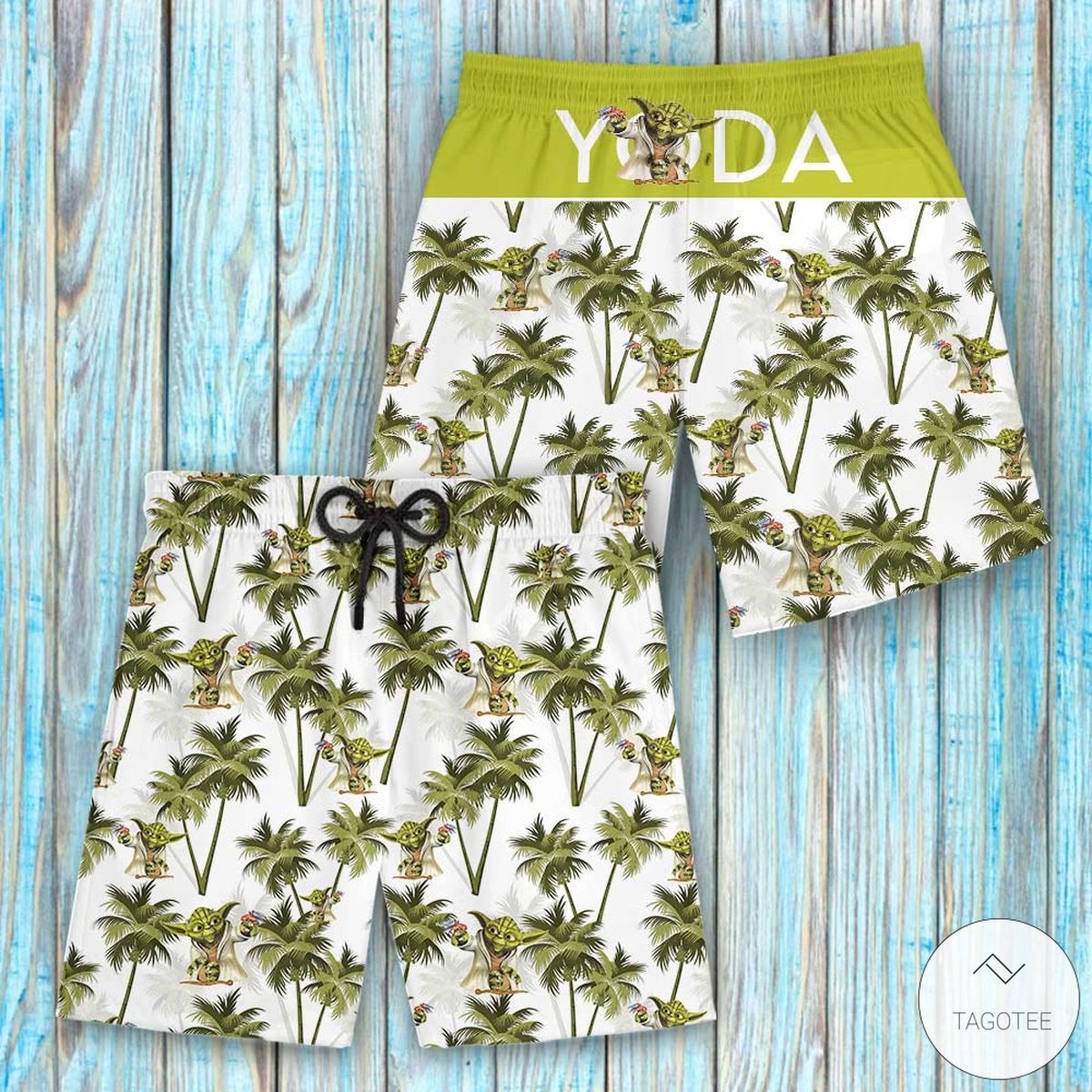 Baby Yoda Palm Tree Short