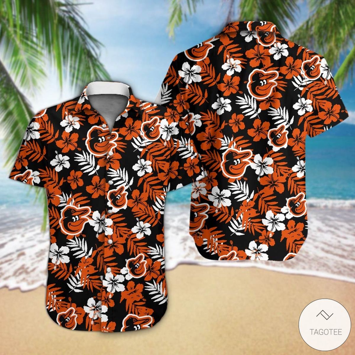 Baltimore Orioles Hawaiian Shirt 1