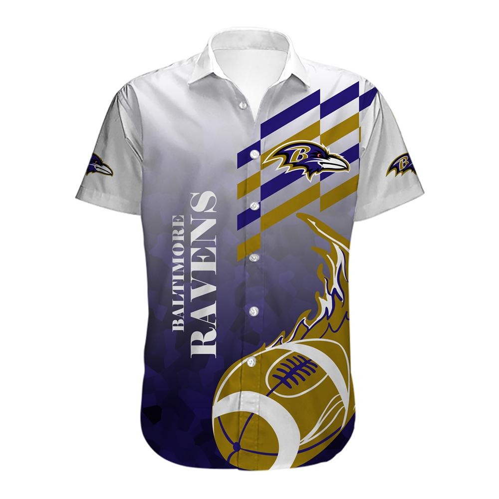 Baltimore Ravens NFL Hawaiian Shirt 1