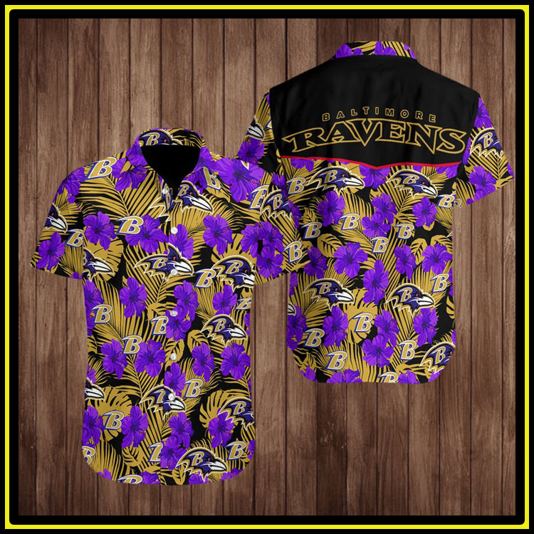 Baltimore ravens hawaiian shirt2