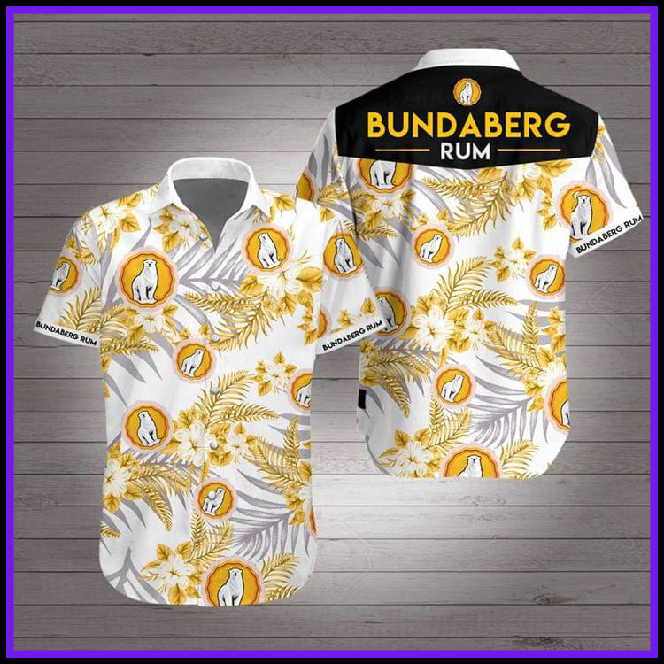 Bear Bundaberg rum hawaiian shirt4