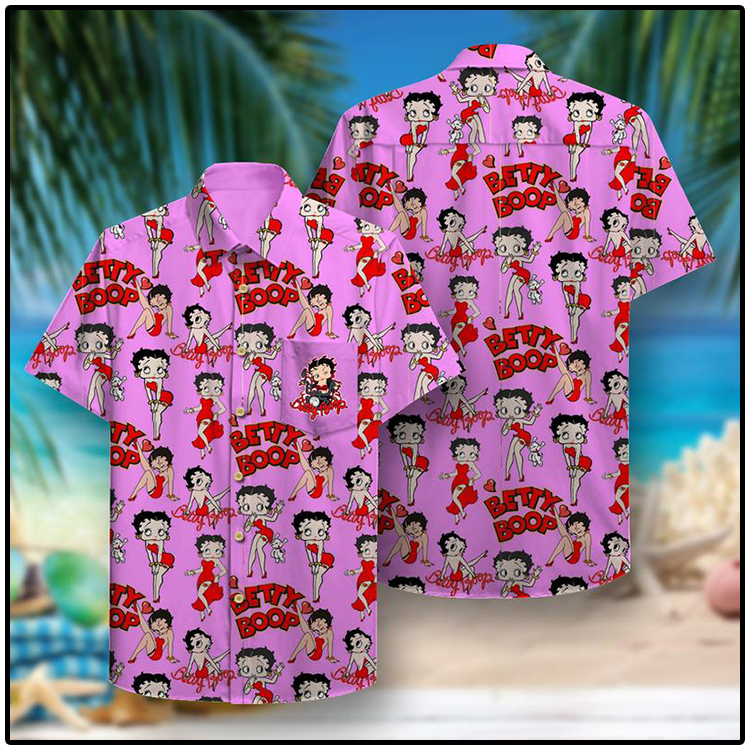 Betty Boop Hawaiian Shirt1