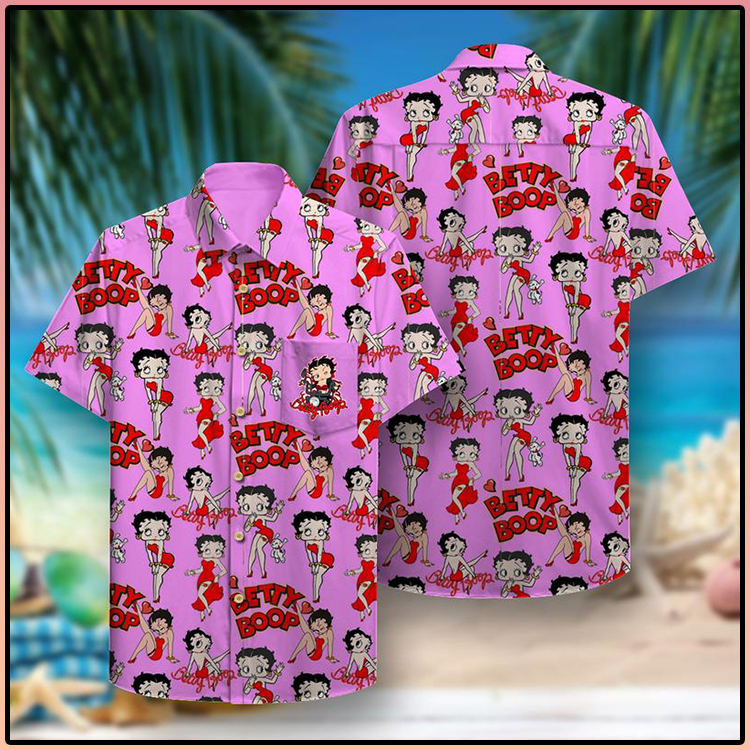 Betty Boop Hawaiian Shirt3