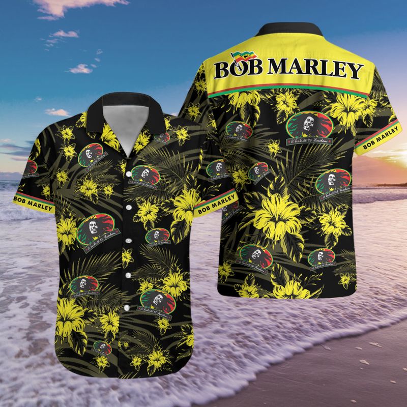 Bob Marley Hawaiian Shirt1