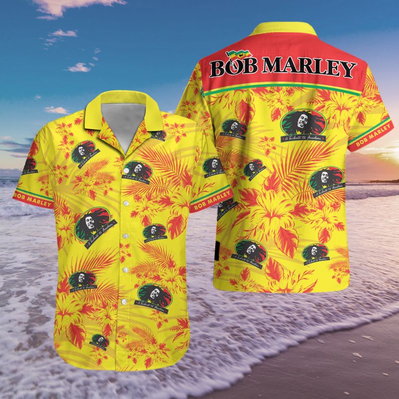 Bob Marley Hawaiian Shirt2