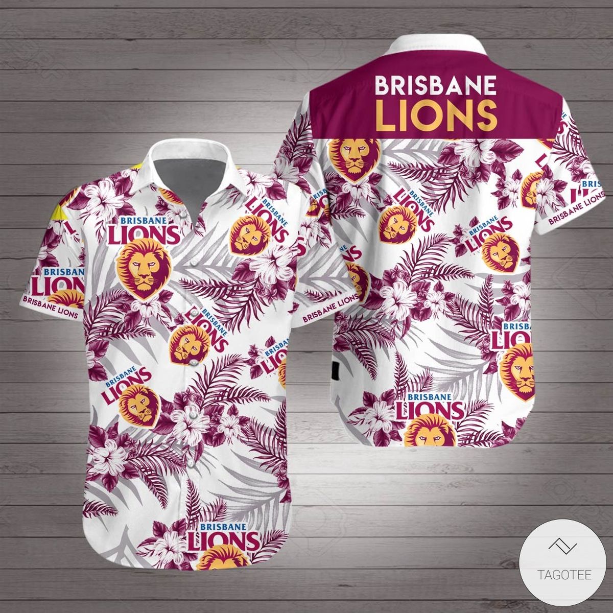 Brisbane Lions Hawaiian Shirt
