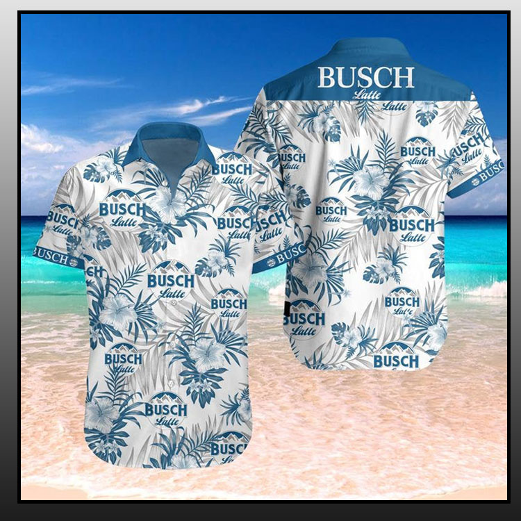 Busch Light hawaiian shirt1
