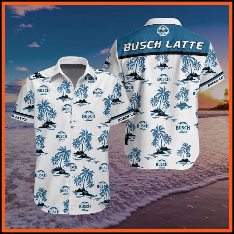 Busch latte hawaiian shirt1