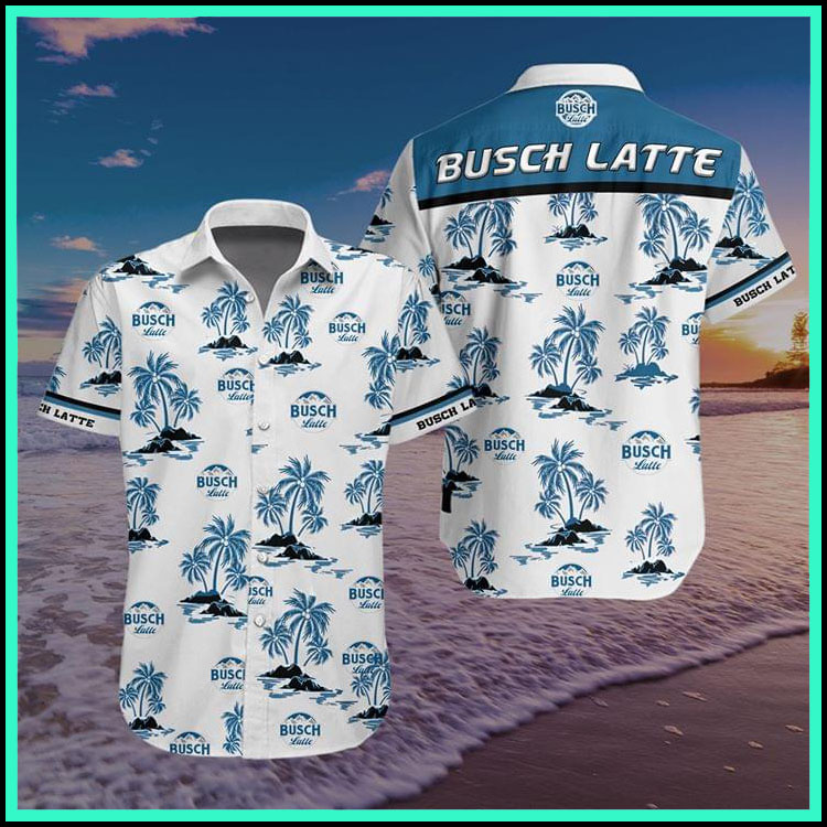 Busch latte hawaiian shirt4