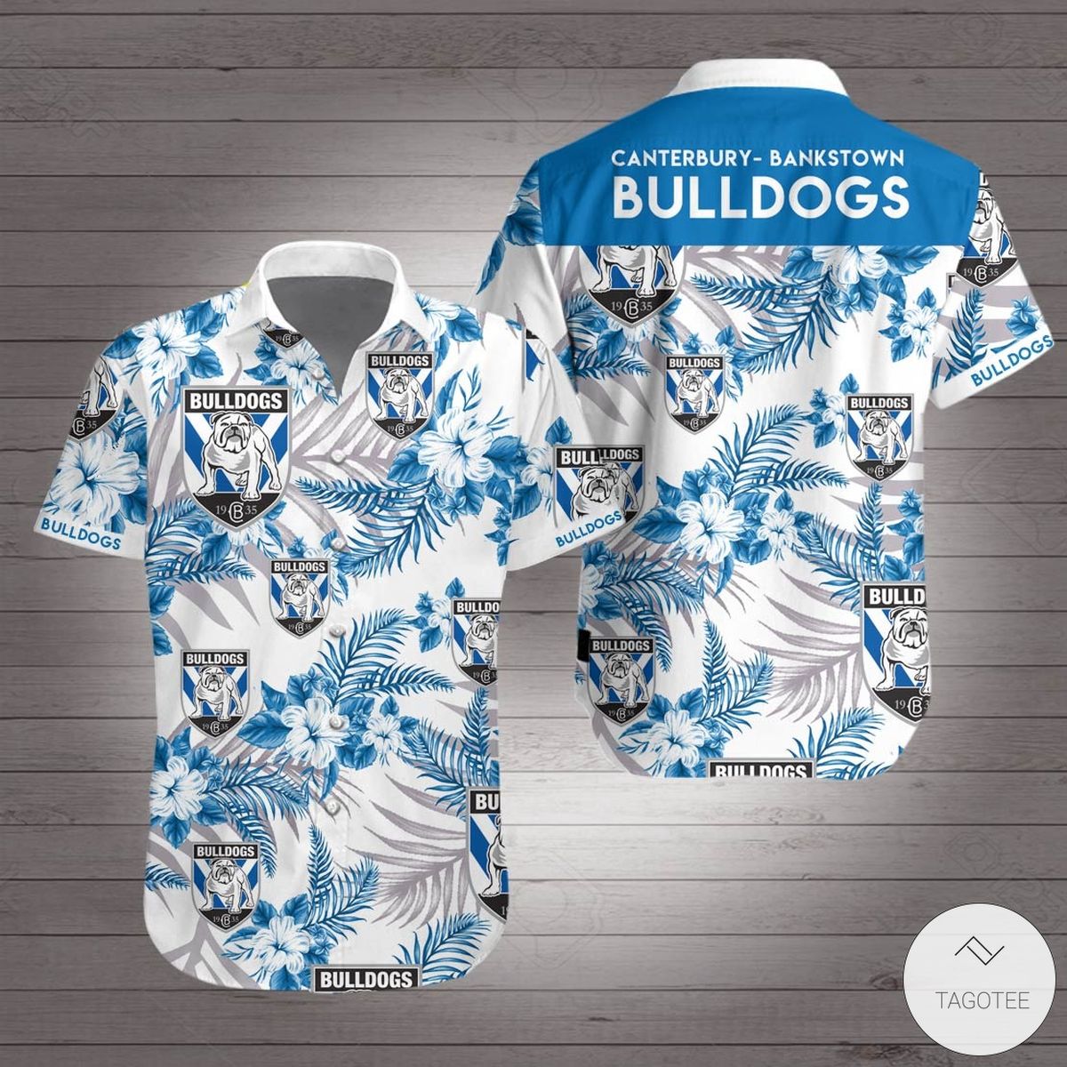 Canterbury Bankstown Bulldogs Hawaiian Shirt