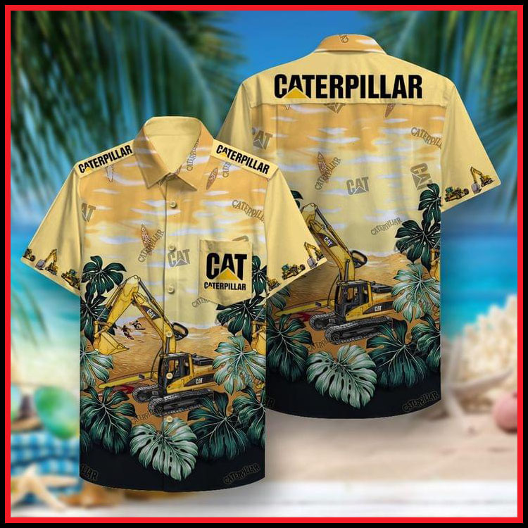 Caterpillar hawaiian shirt3