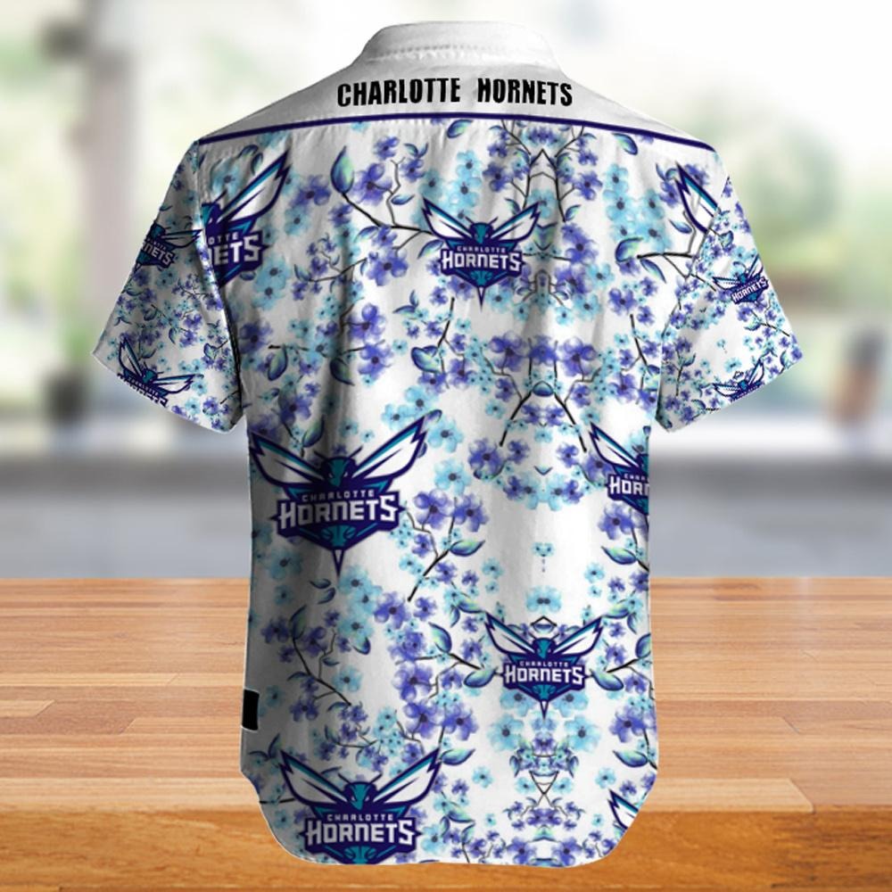 Charlotte Hornets NBA Hawaiian Shirt 2