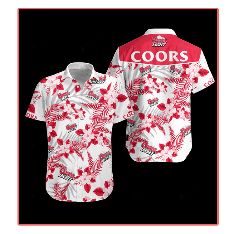 Coors Light Hawaiian Shirt1