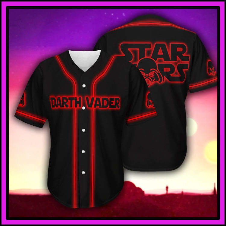 Darth Vader star wars baseball jersey shirt3