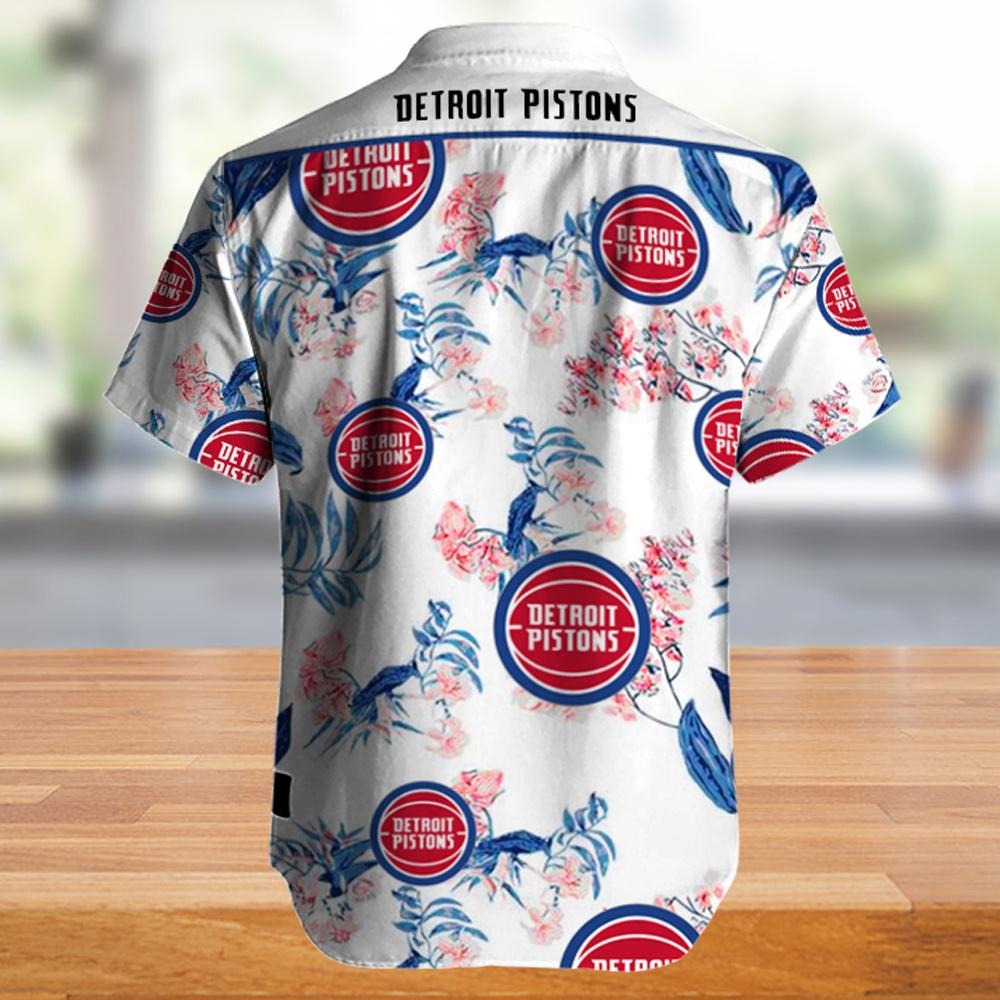 Detroit Pistons NBA Hawaiian Shirt 2