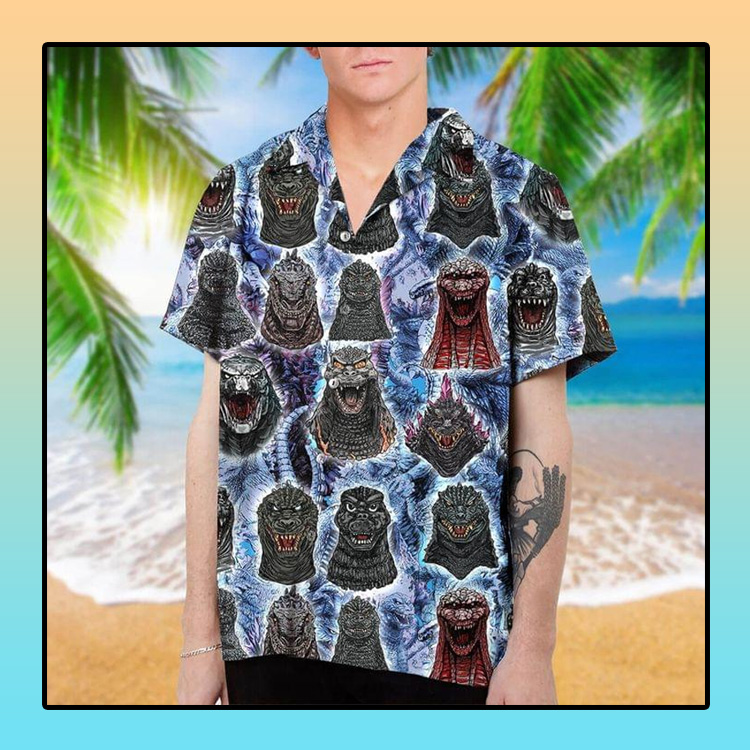 Godzilla Hawaiian shirt1 1