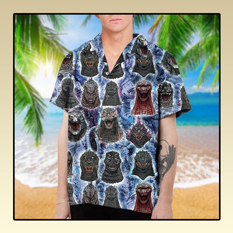 Godzilla Hawaiian shirt3 1