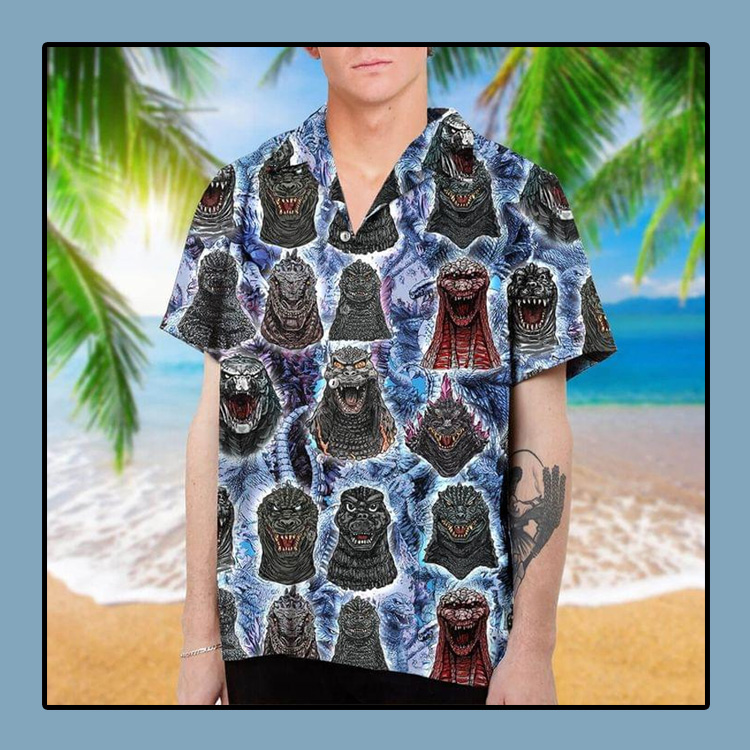 Godzilla Hawaiian shirt4 1