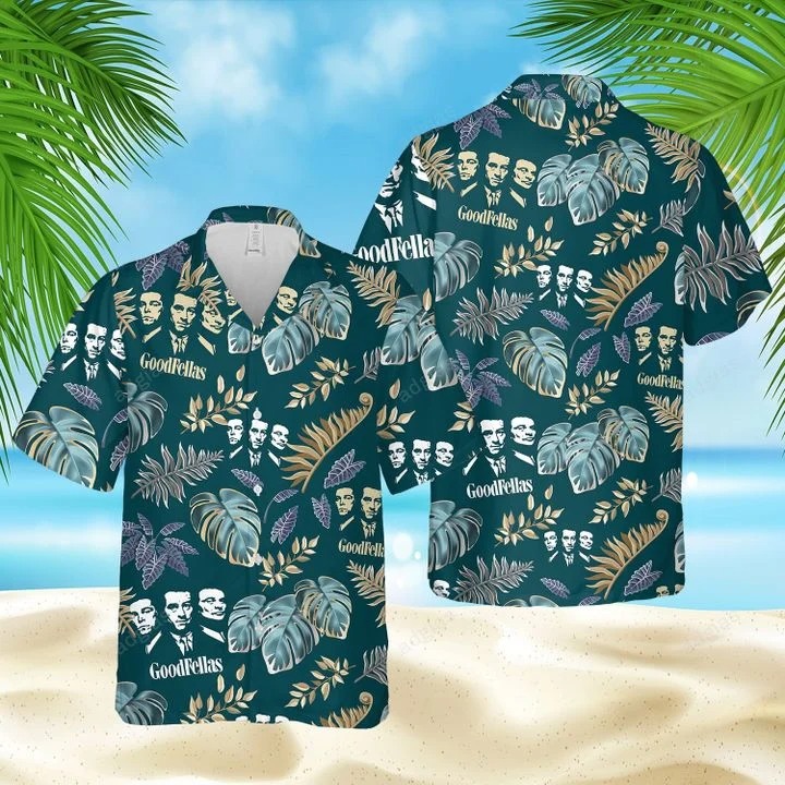 Goodfellas Hawaiian Shirt Beach Shorts