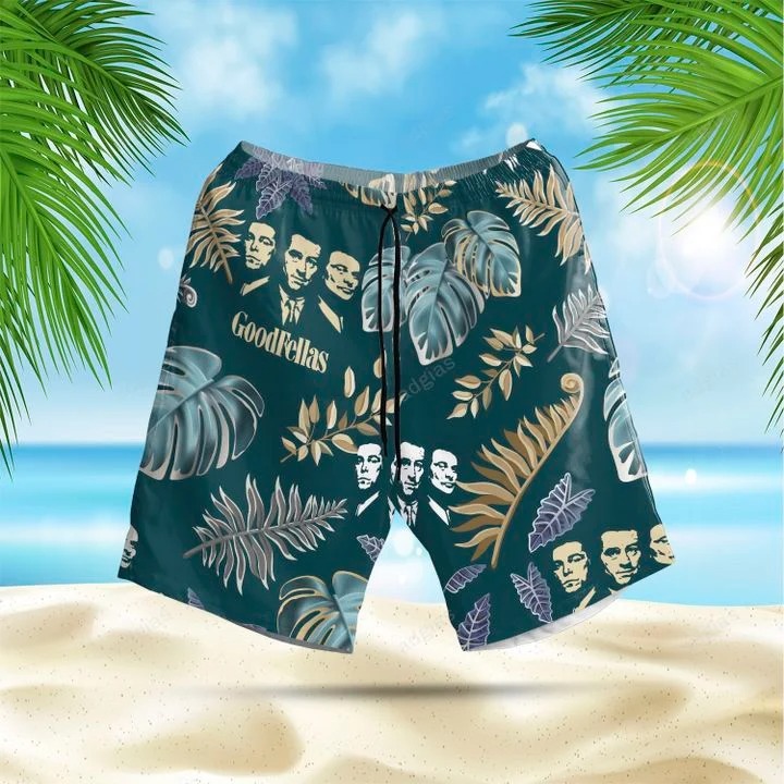 Goodfellas Hawaiian Shirt Beach Shortsz