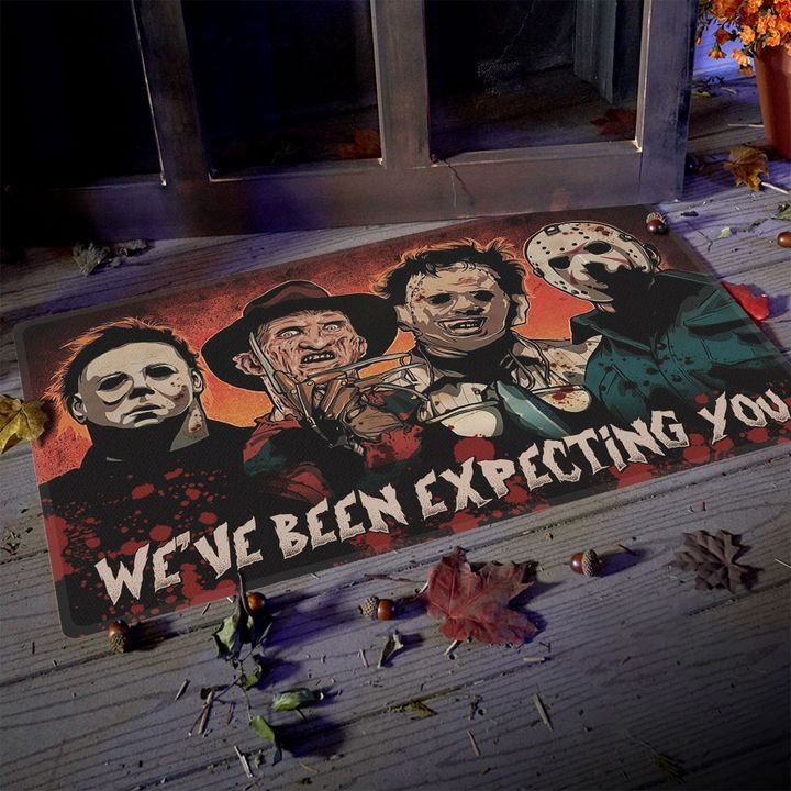 Halloween Horror Characters We've Been Expecting You Doormat