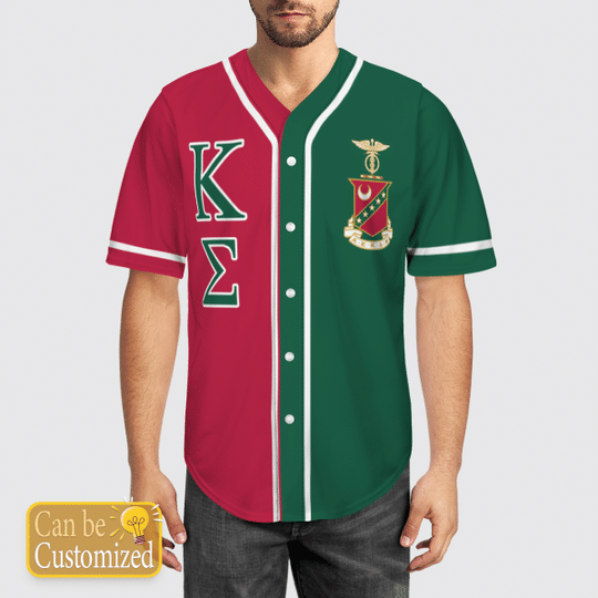 Kappa Sigma Personalized Baseball Jersey 1