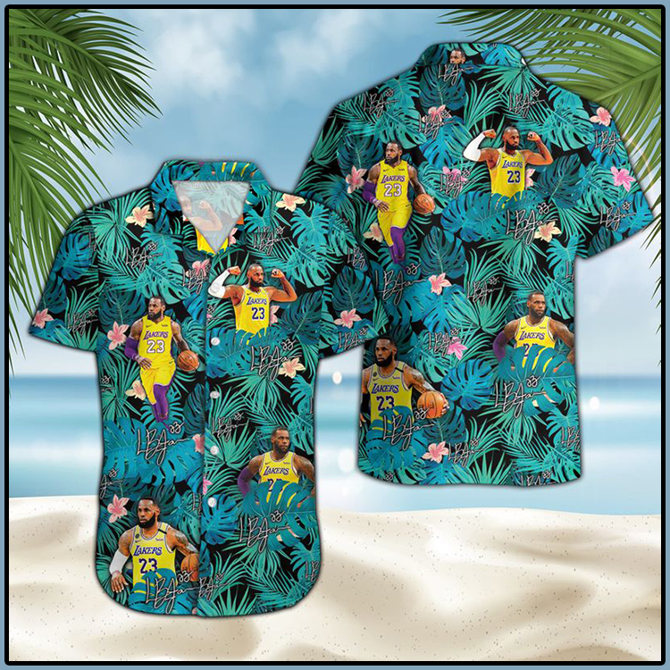 LeBron James Hawaiian Shirt6