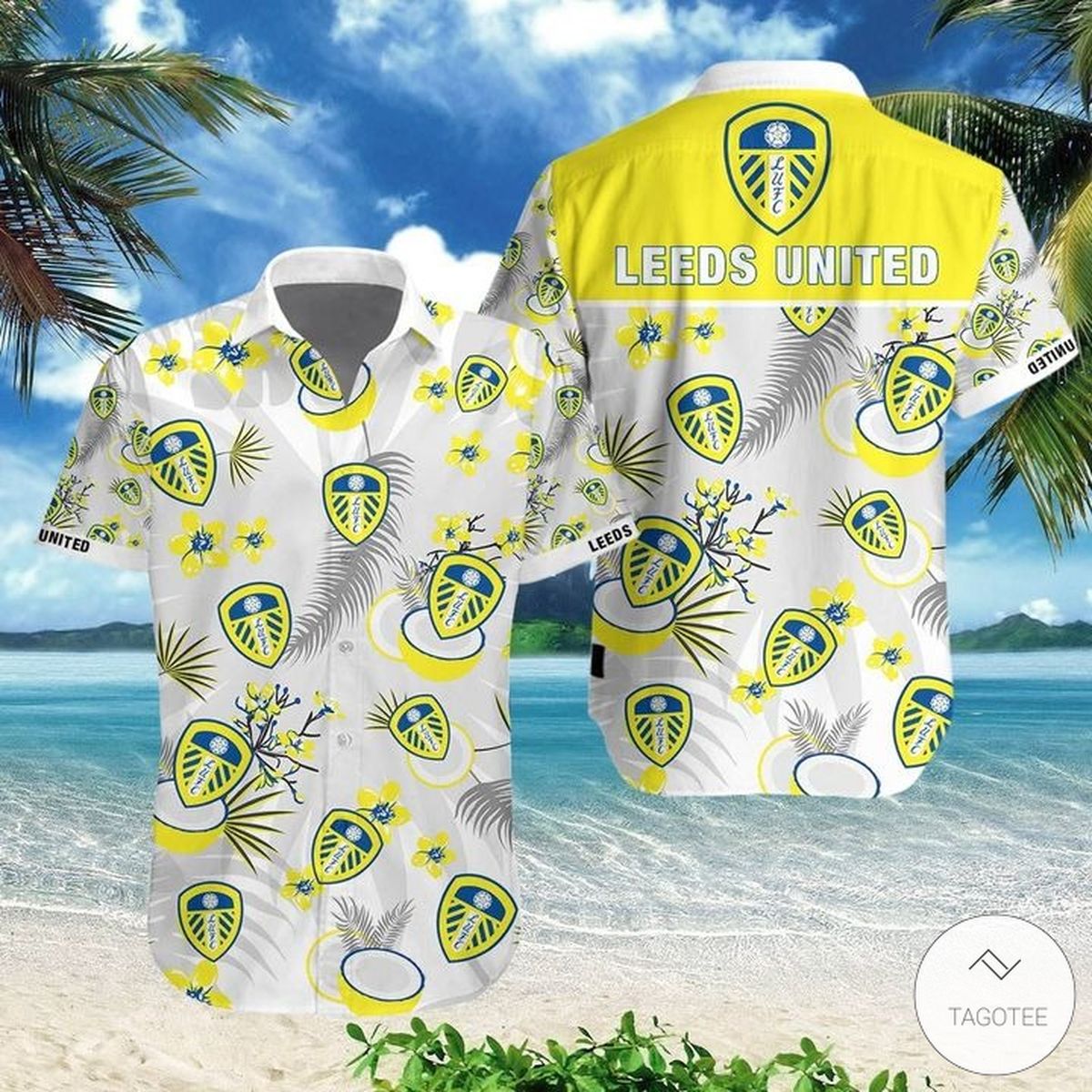 Leeds United Hawaiian Shirt