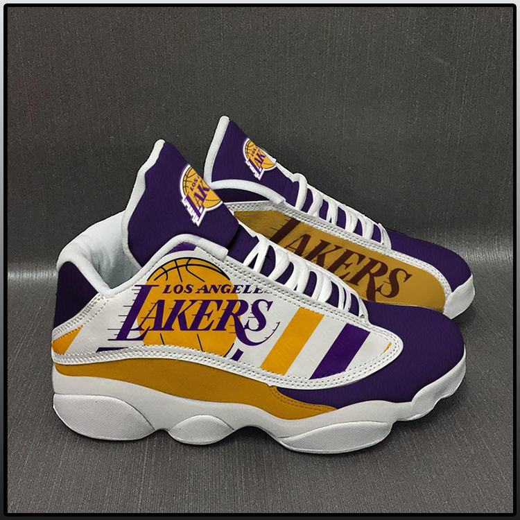 Los Angeles Lakers basketball team Form AIR Jordan Sneakers1
